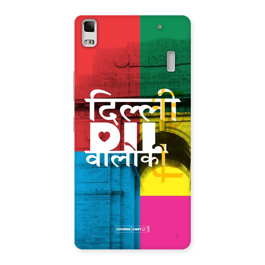 Delhi Citystyle Back Case for Lenovo K3 Note