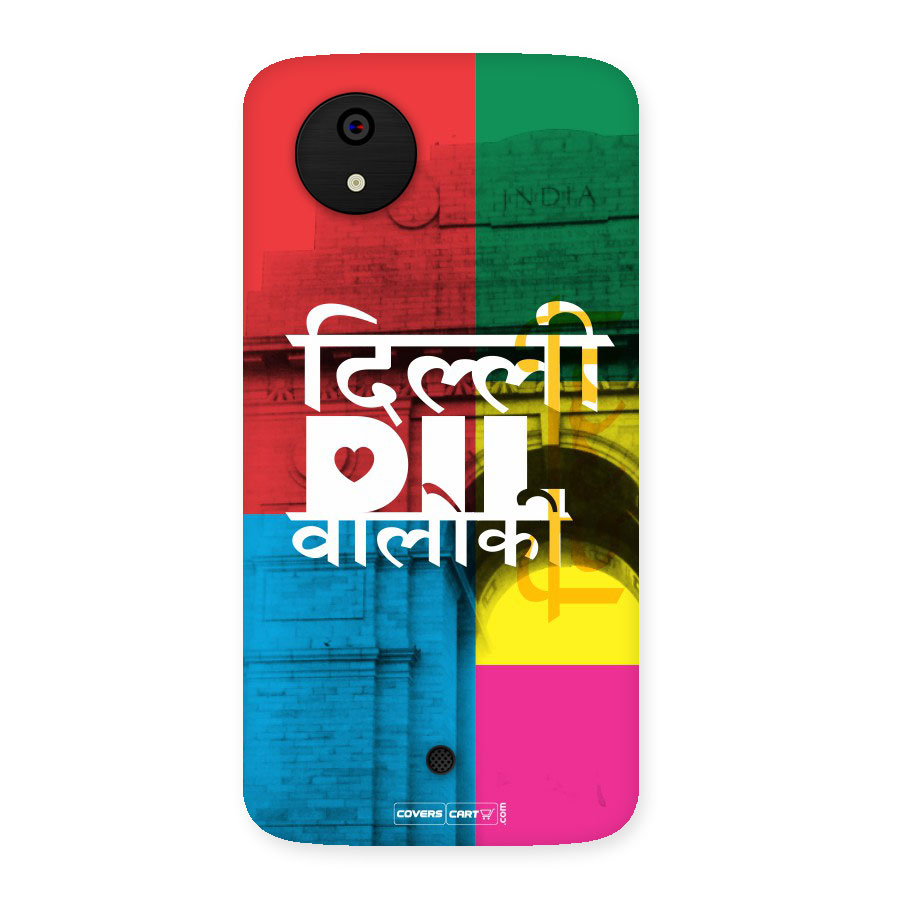 Delhi Citystyle Back Case for Micromax Canvas A1
