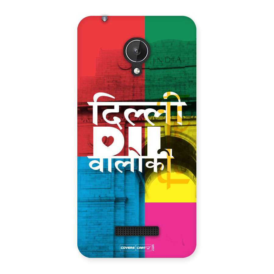 Delhi Citystyle Back Case for Micromax Canvas Spark Q380
