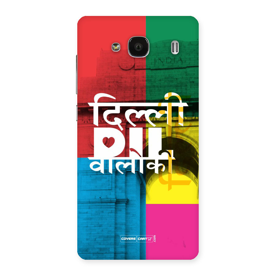 Delhi Citystyle Back Case for Redmi 2