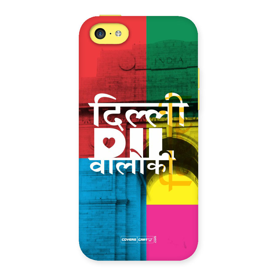Delhi Citystyle Back Case for iPhone 5C