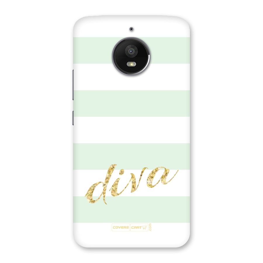 Diva Back Case for Moto E4 Plus