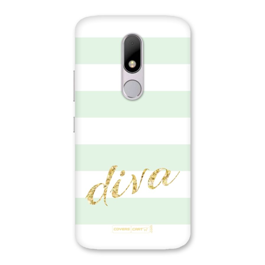 Diva Back Case for Moto M