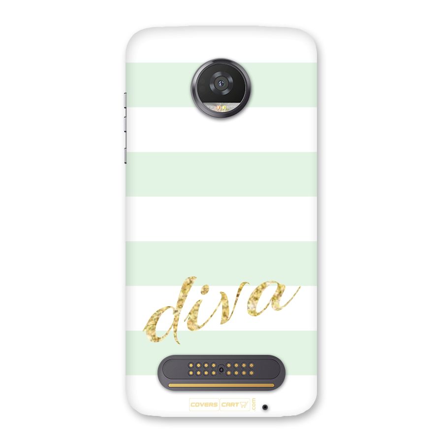 Diva Back Case for Moto Z2 Play
