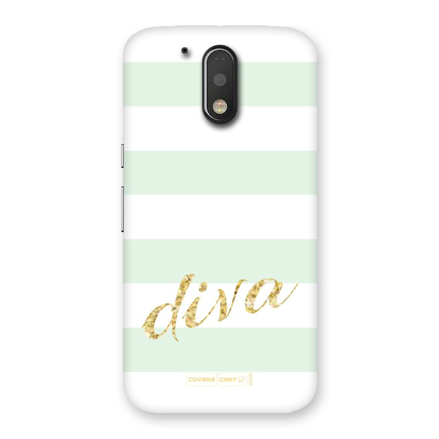Diva Back Case for Motorola Moto G4 Plus