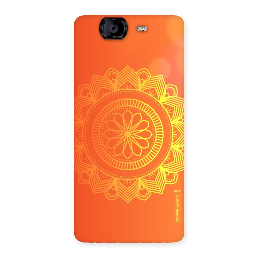 Diwali Rangoli Back Case for Canvas Knight A350
