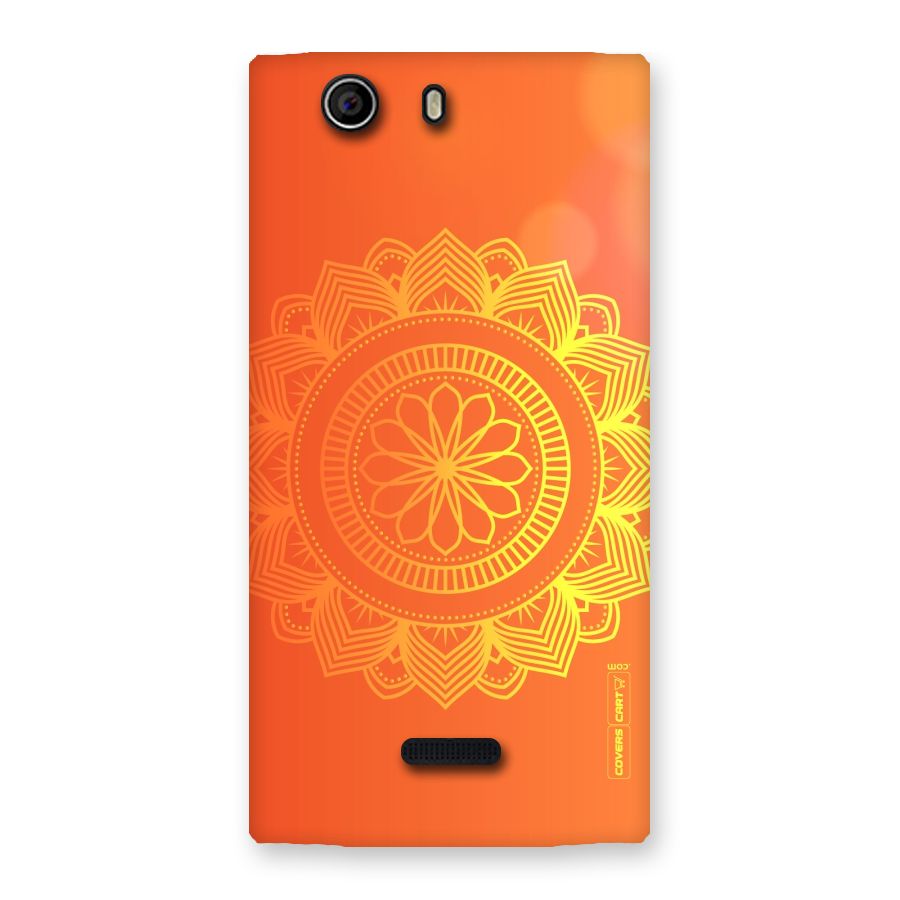 Diwali Rangoli Back Case for Canvas Nitro 2 E311