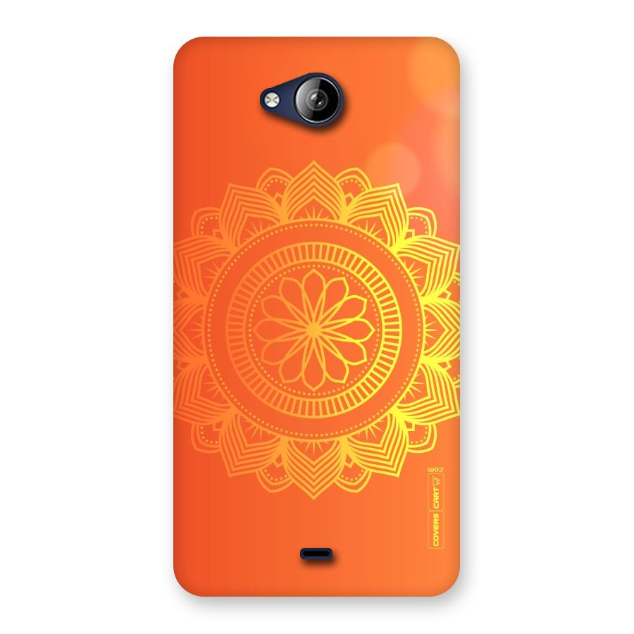 Diwali Rangoli Back Case for Canvas Play Q355
