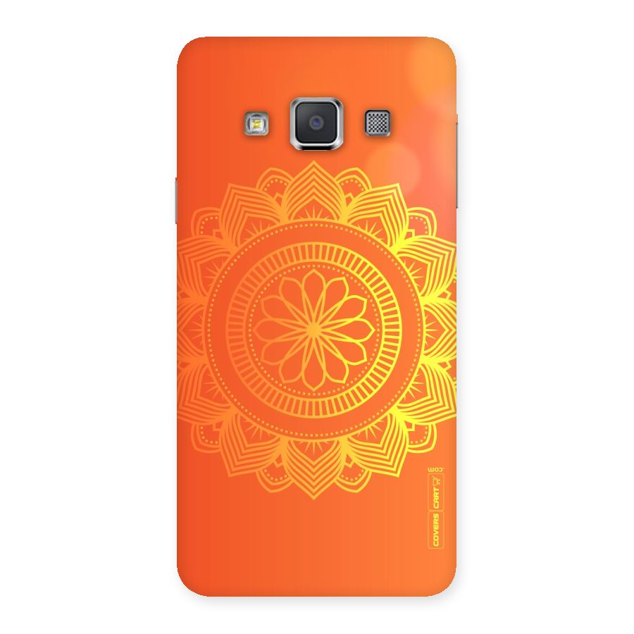 Diwali Rangoli Back Case for Galaxy A3