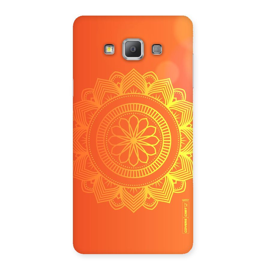 Diwali Rangoli Back Case for Galaxy A7