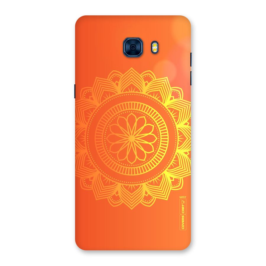 Diwali Rangoli Back Case for Galaxy C7 Pro