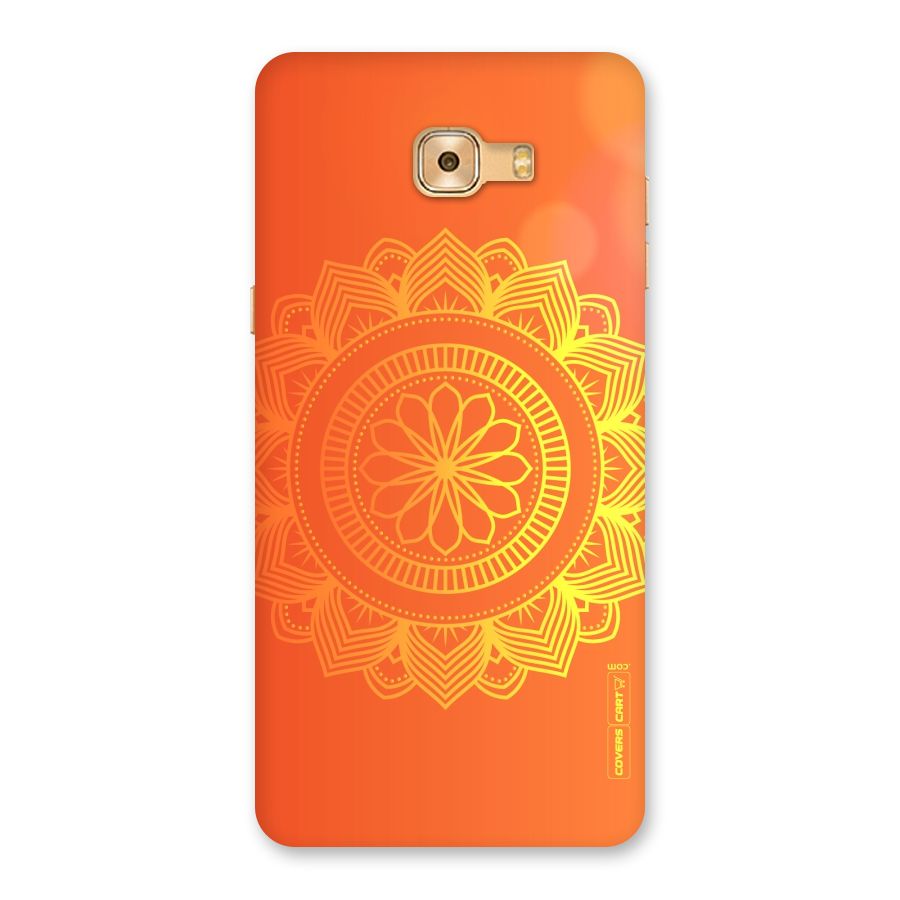 Diwali Rangoli Back Case for Galaxy C9 Pro