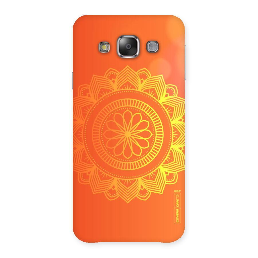 Diwali Rangoli Back Case for Galaxy E7