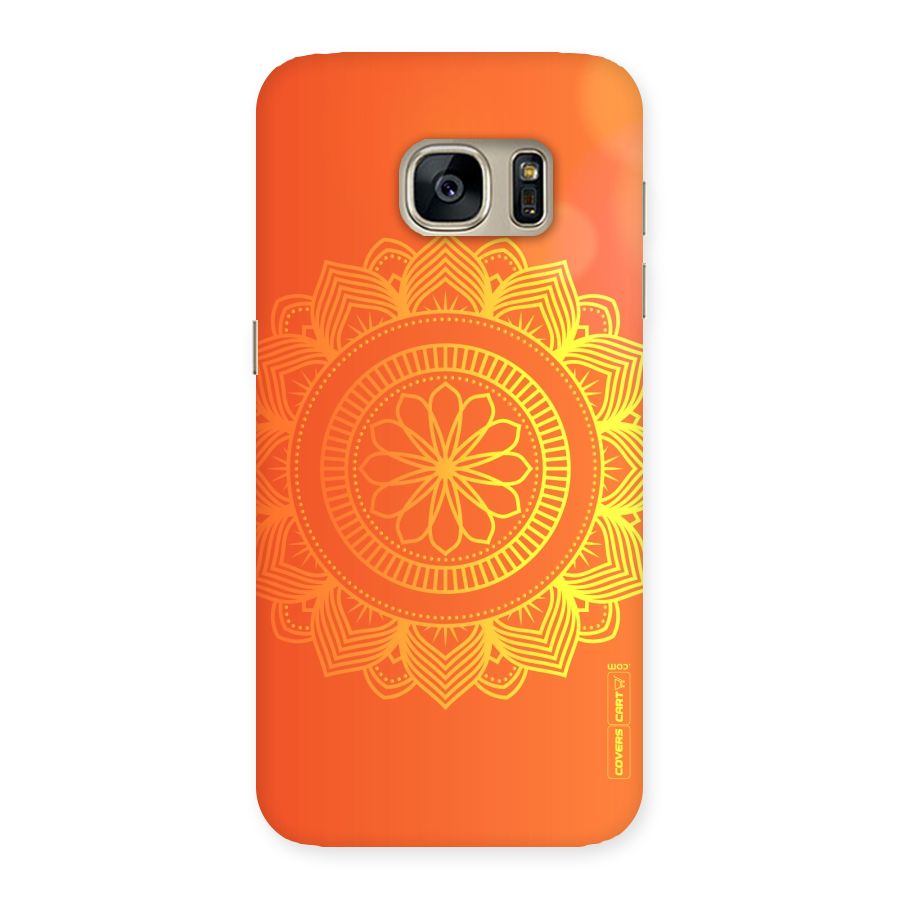Diwali Rangoli Back Case for Galaxy S7