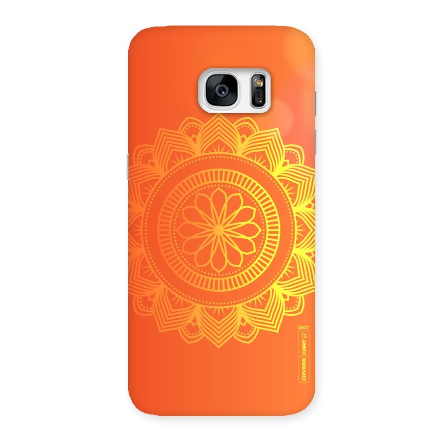 Diwali Rangoli Back Case for Galaxy S7 Edge