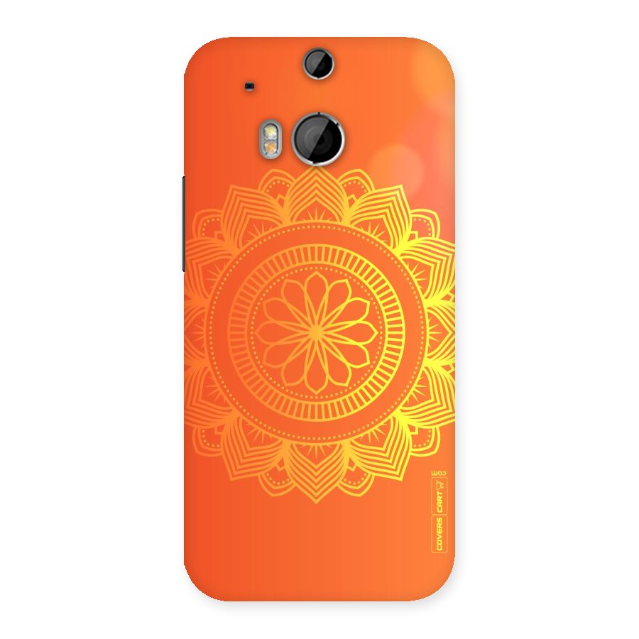 Diwali Rangoli Back Case for HTC One M8