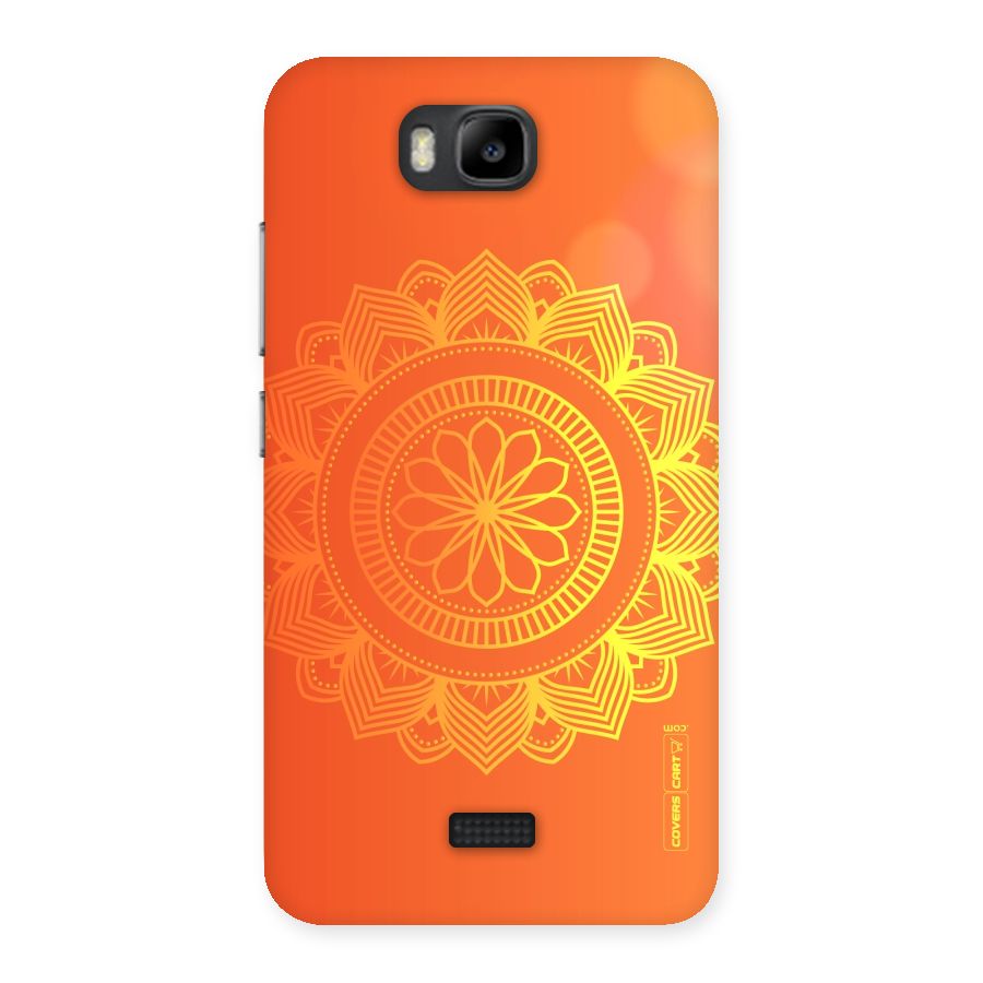 Diwali Rangoli Back Case for Honor Bee
