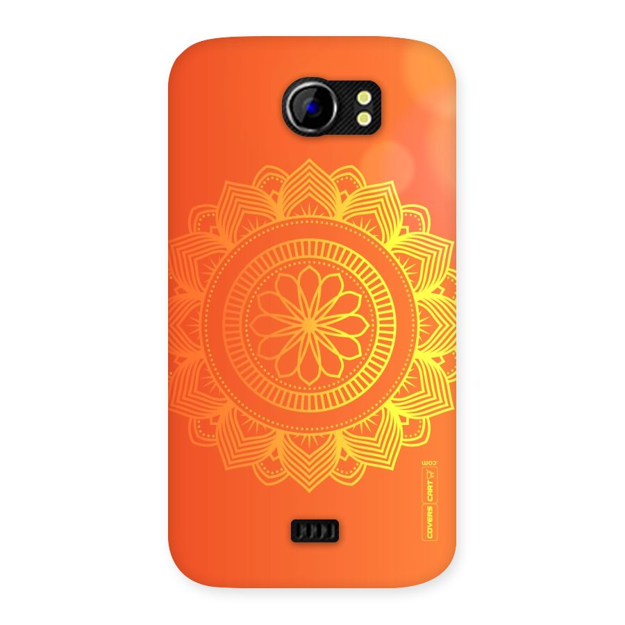 Diwali Rangoli Back Case for Micromax Canvas 2 A110