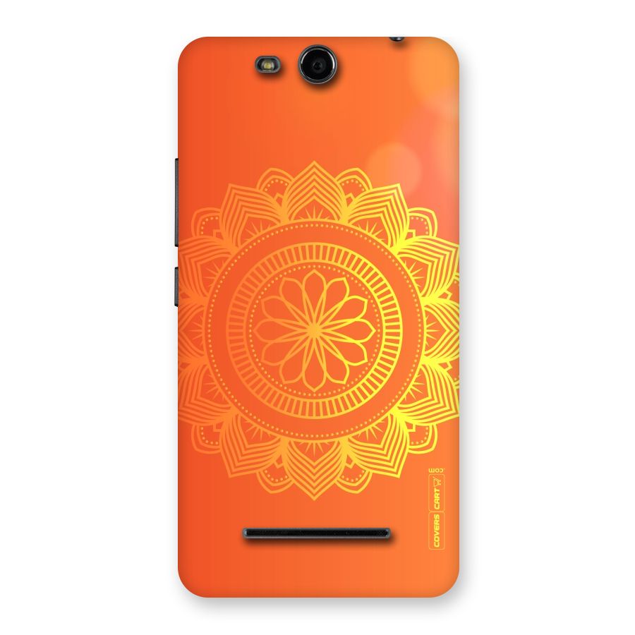 Diwali Rangoli Back Case for Micromax Canvas Juice 3 Q392