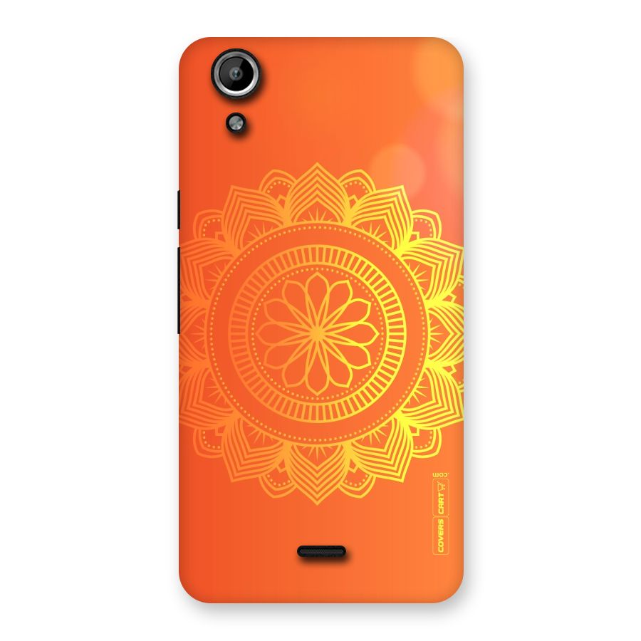 Diwali Rangoli Back Case for Micromax Canvas Selfie Lens Q345