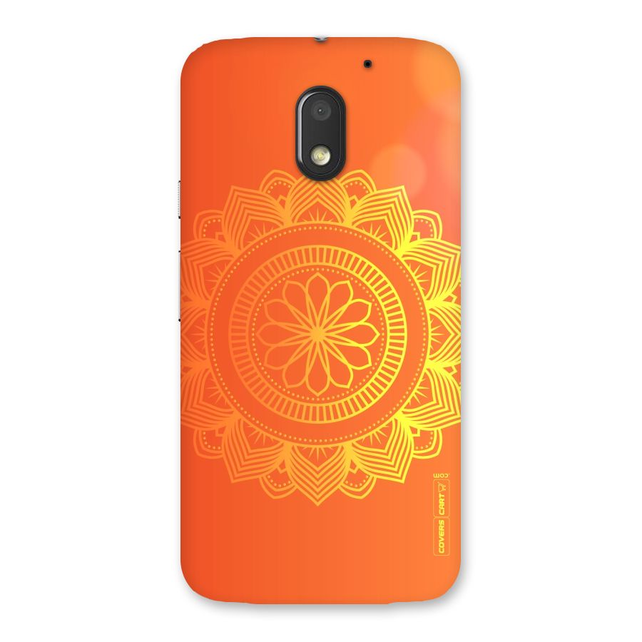 Diwali Rangoli Back Case for Moto E3 Power