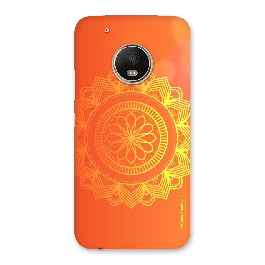 Diwali Rangoli Back Case for Moto G5 Plus