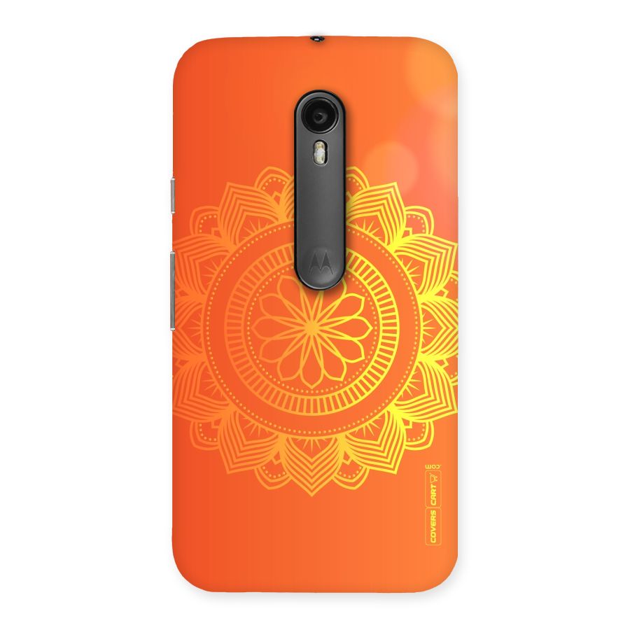 Diwali Rangoli Back Case for Moto G Turbo