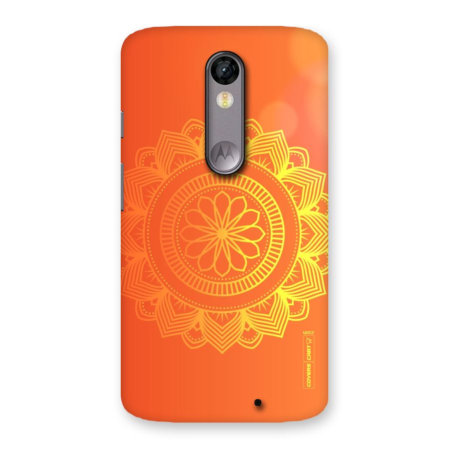 Diwali Rangoli Back Case for Moto X Force