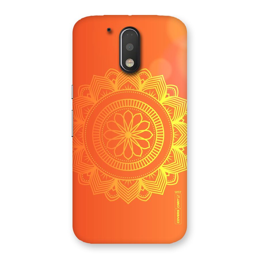 Diwali Rangoli Back Case for Motorola Moto G4