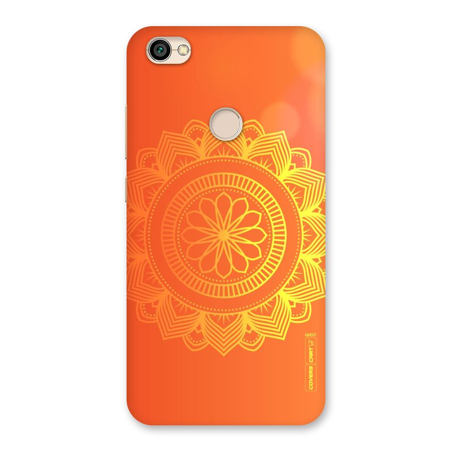 Diwali Rangoli Back Case for Redmi Y1 2017