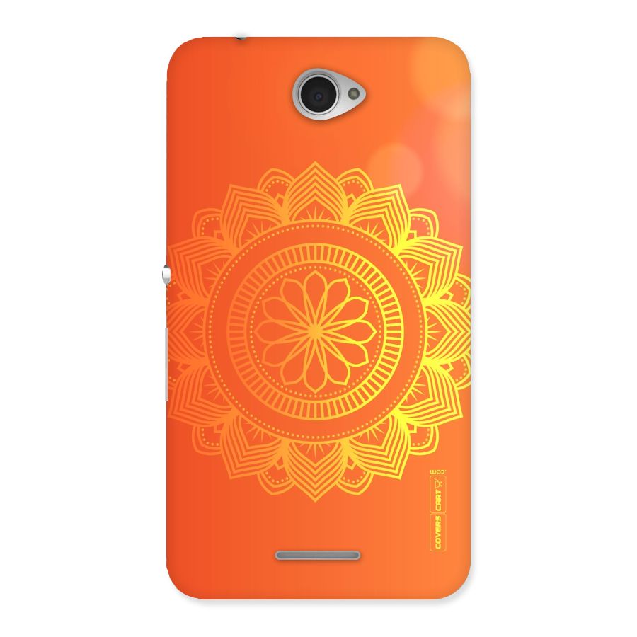 Diwali Rangoli Back Case for Sony Xperia E4
