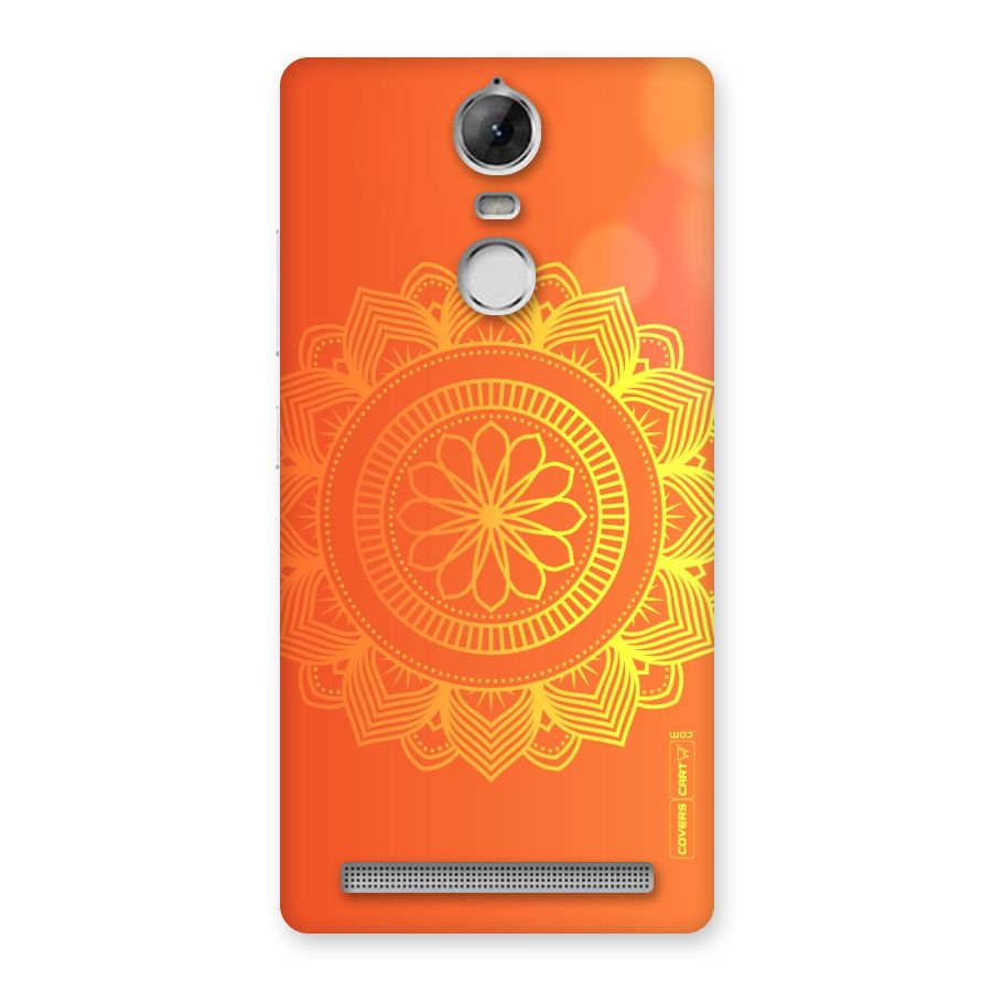 Diwali Rangoli Back Case for Vibe K5 Note