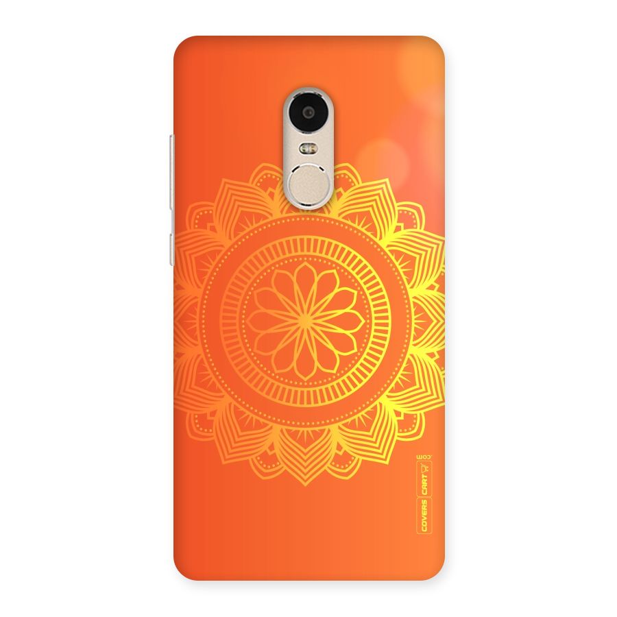 Diwali Rangoli Back Case for Xiaomi Redmi Note 4