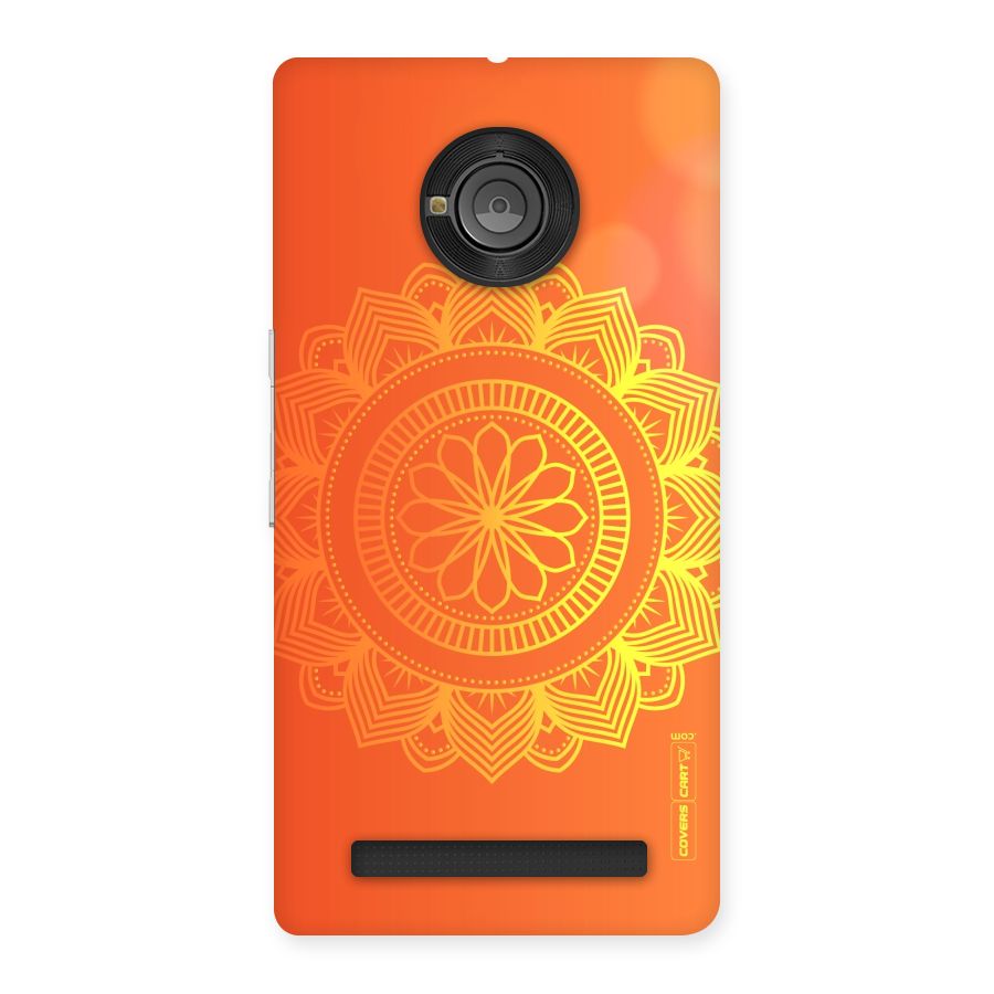 Diwali Rangoli Back Case for Yu Yunique