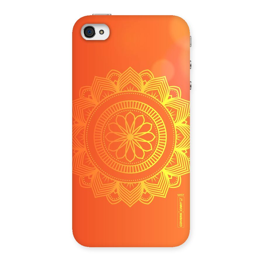 Diwali Rangoli Back Case for iPhone 4 4s