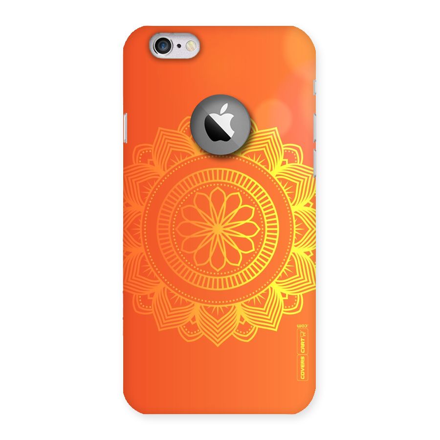 Diwali Rangoli Back Case for iPhone 6 Logo Cut