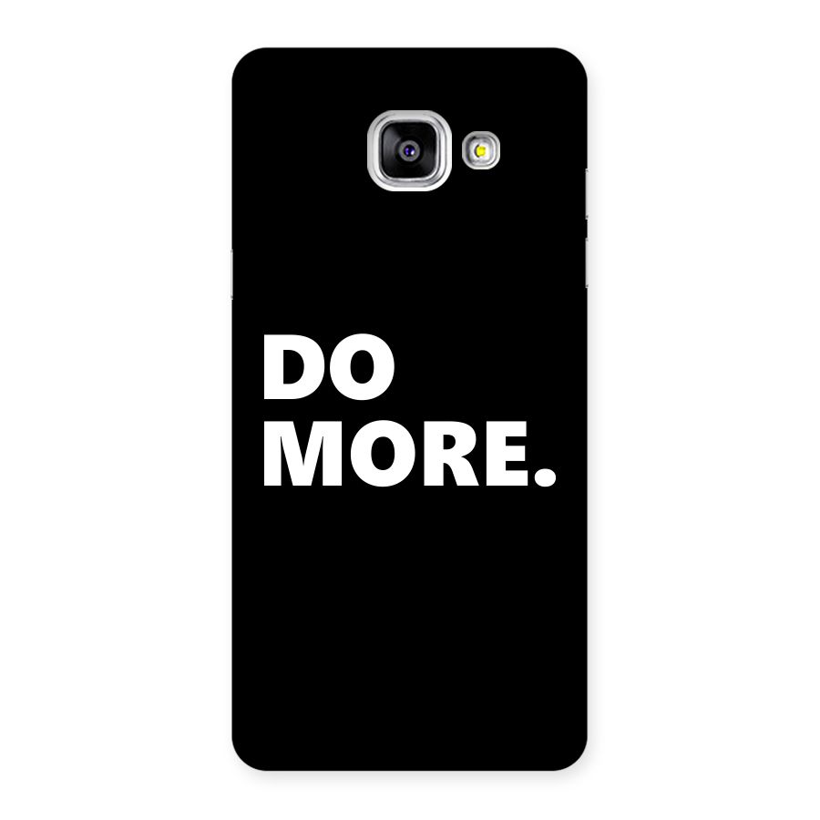 Do More Back Case for Galaxy A5 2016