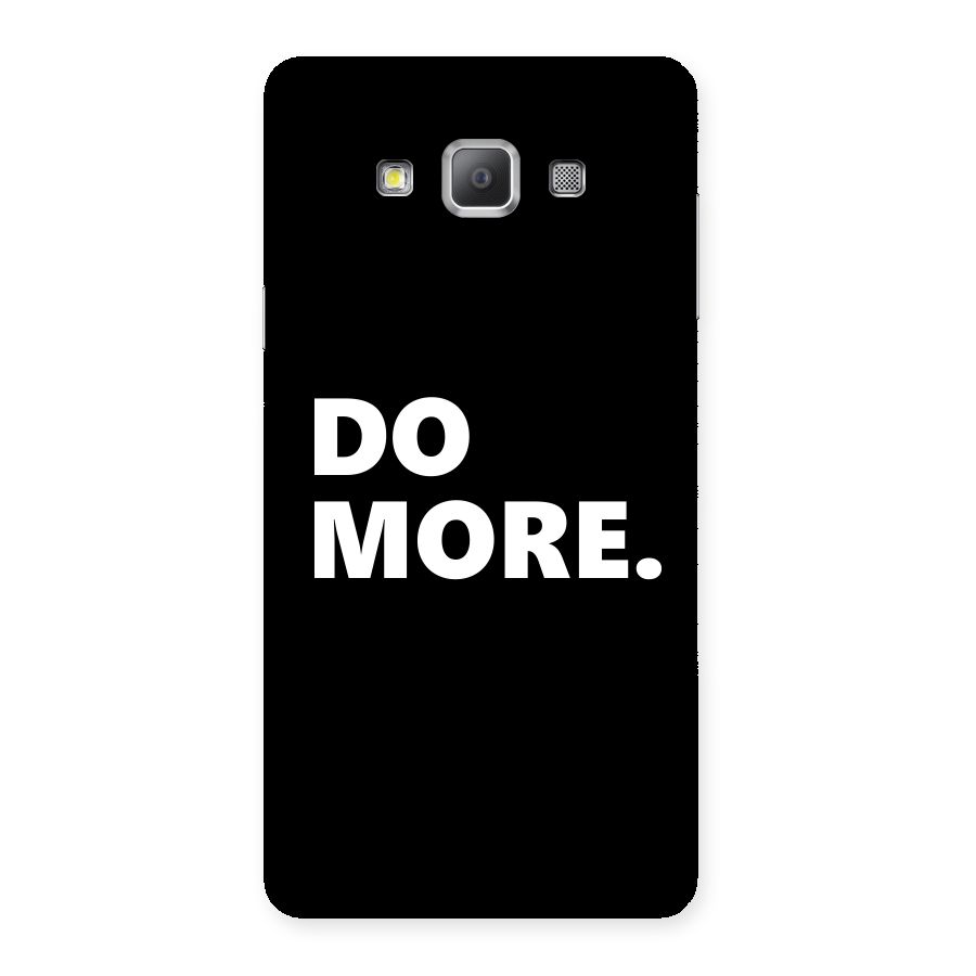 Do More Back Case for Galaxy A7