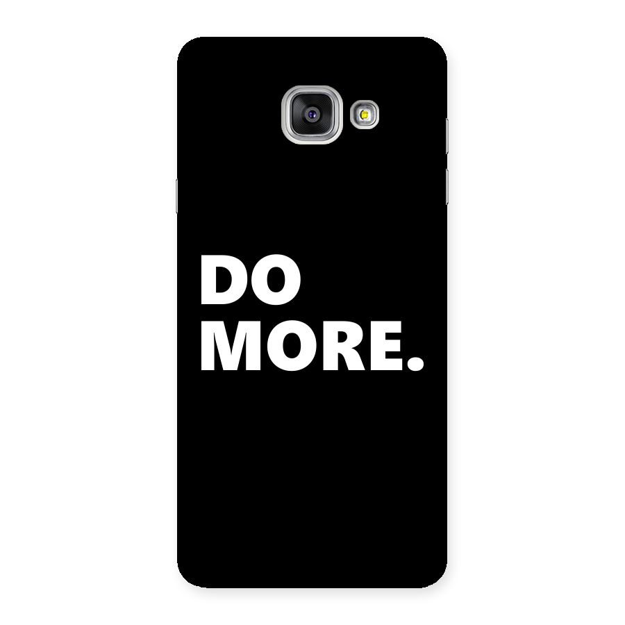 Do More Back Case for Galaxy A7 2016