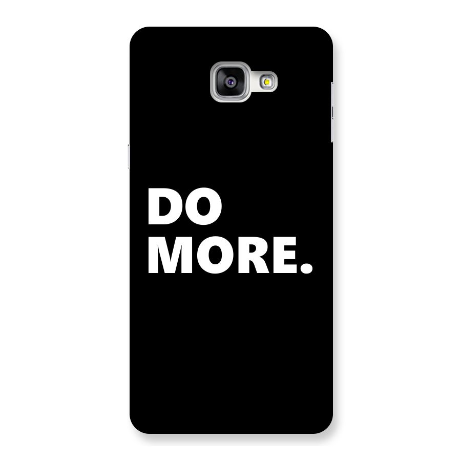 Do More Back Case for Galaxy A9
