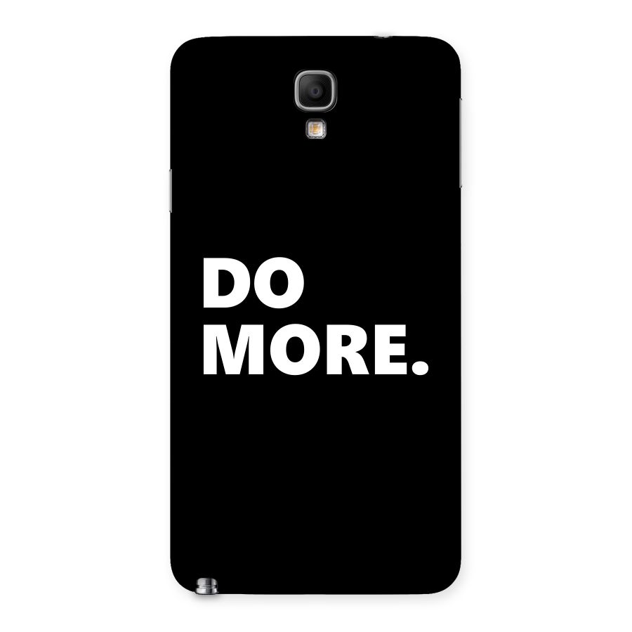Do More Back Case for Galaxy Note 3 Neo