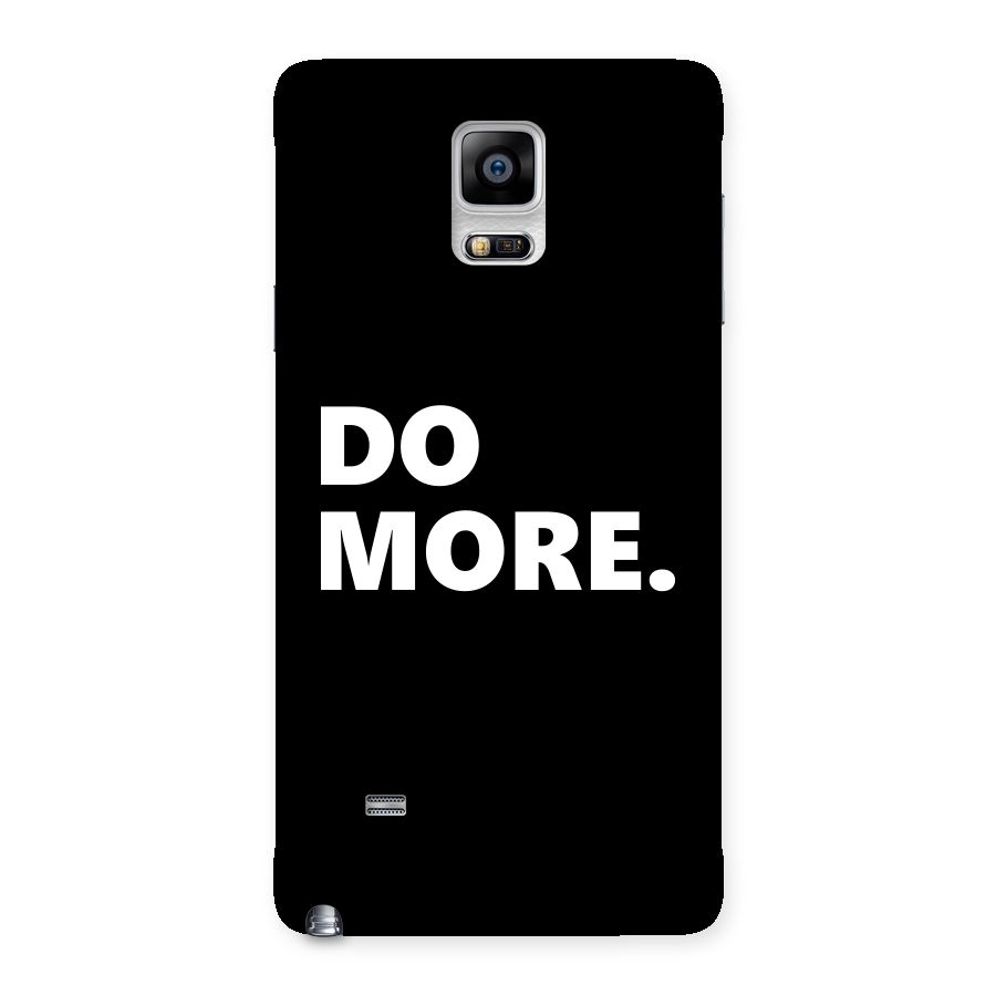 Do More Back Case for Galaxy Note 4