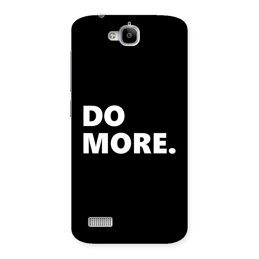 Do More Back Case for Honor Holly