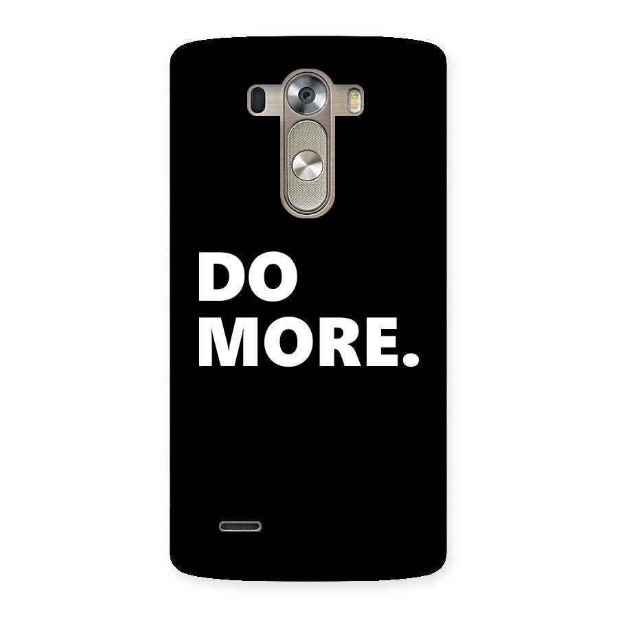 Do More Back Case for LG G3