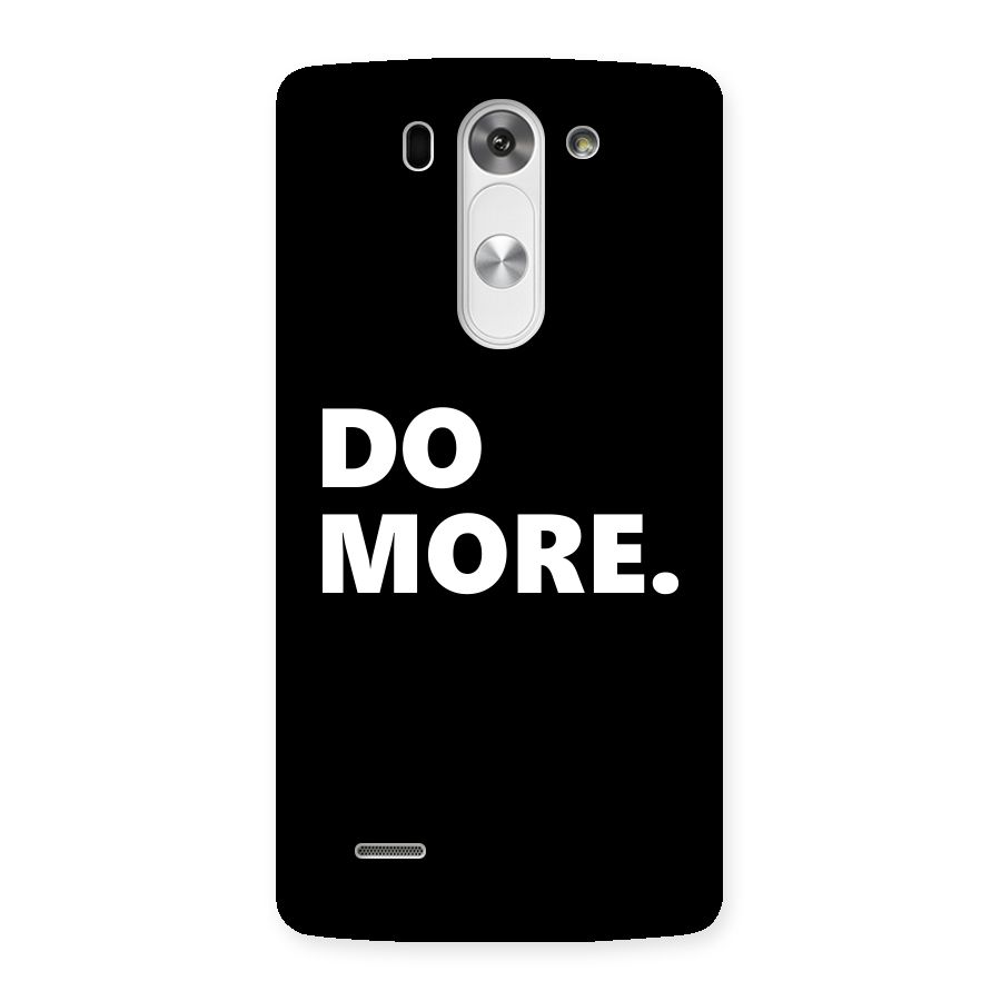 Do More Back Case for LG G3 Mini