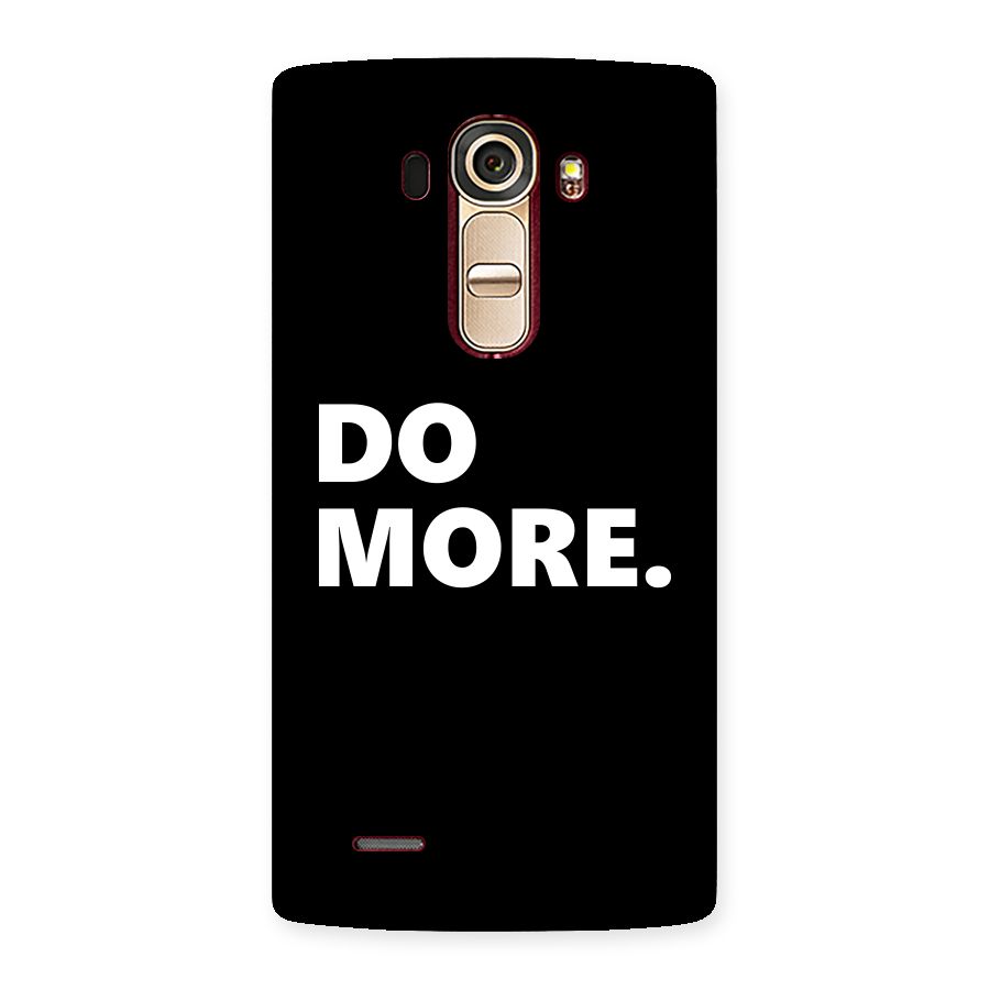 Do More Back Case for LG G4