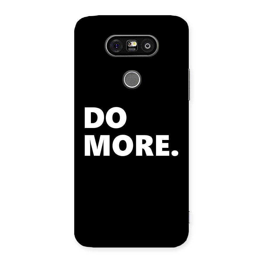 Do More Back Case for LG G5