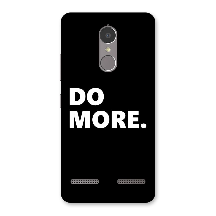 Do More Back Case for Lenovo K6
