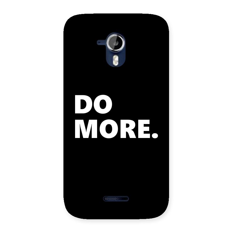 Do More Back Case for Micromax Canvas Magnus A117