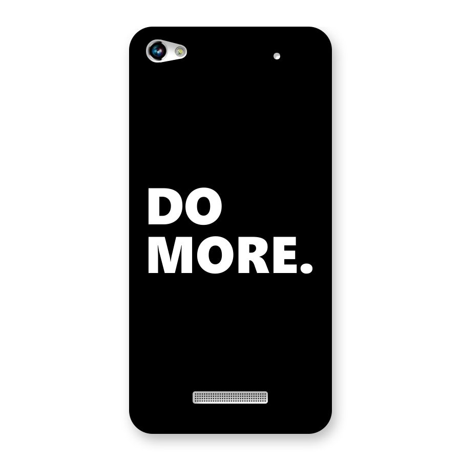 Do More Back Case for Micromax Hue 2